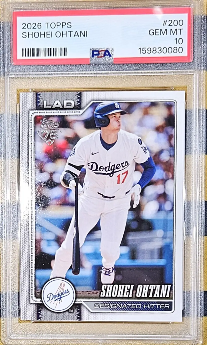 2026 Topps Shohei Ohtani PSA 10 GEM MT