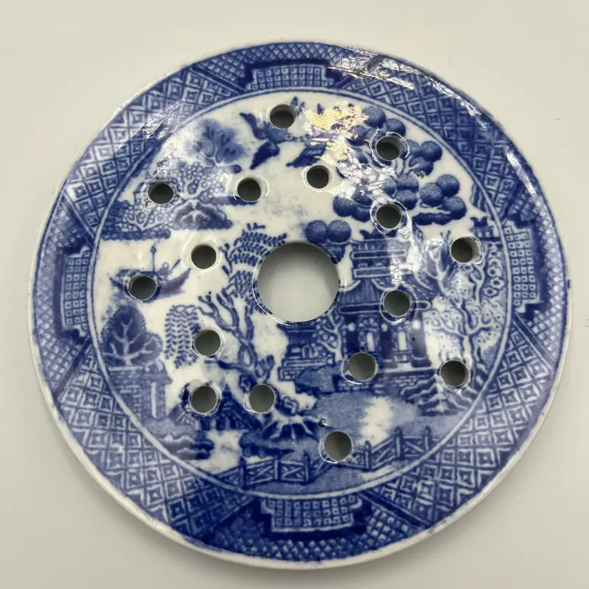 Blue Willow Strainer