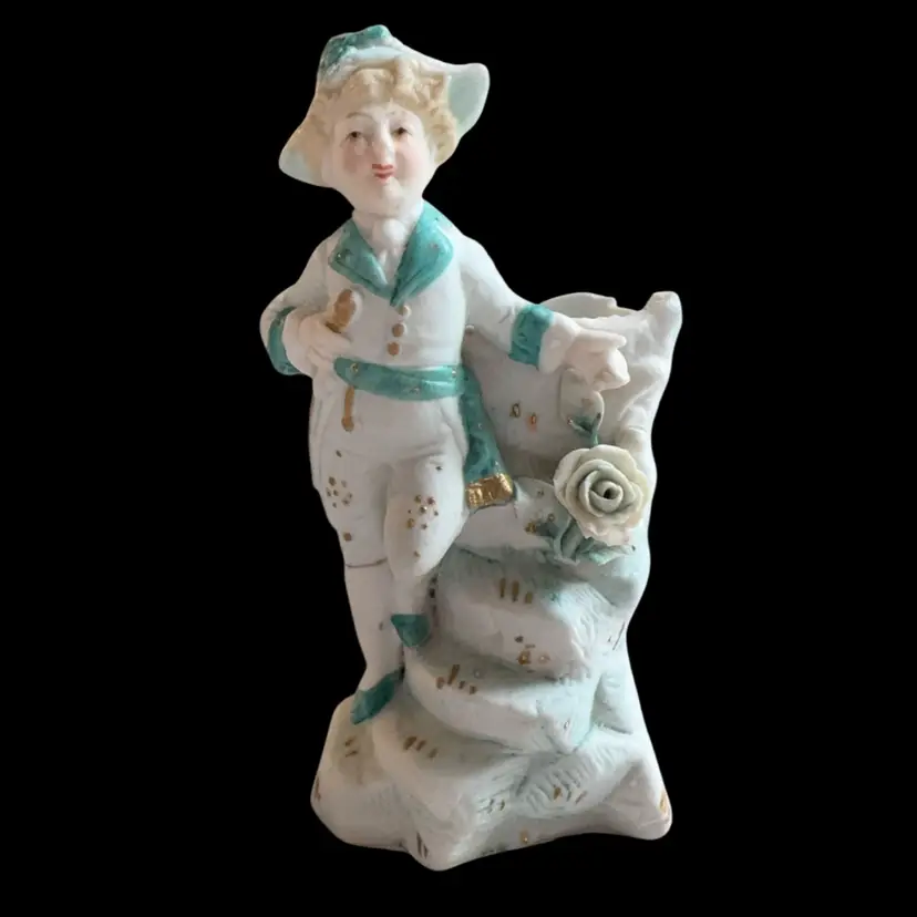 Antique German Spill Vase Or Toothpick Holder