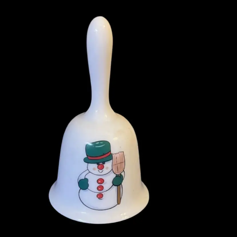 Snowman Christmas Bell