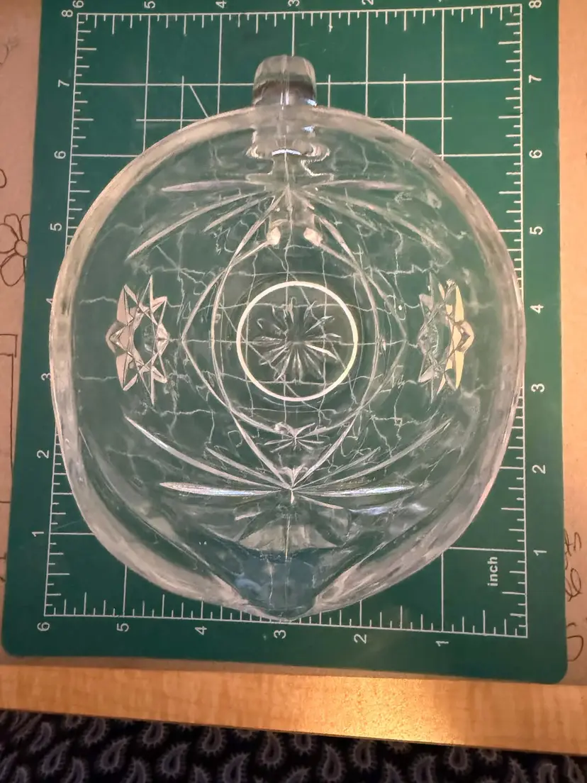 Vintage Anchor Hocking "Star Of David"