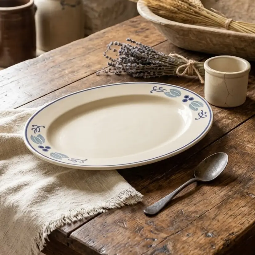 Pfaltzgraff Blueberry oval serving platter