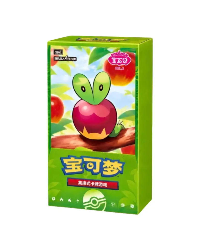 Pokemon - S-Chinese Gem Pack Volume 6 - Applin - New Sealed