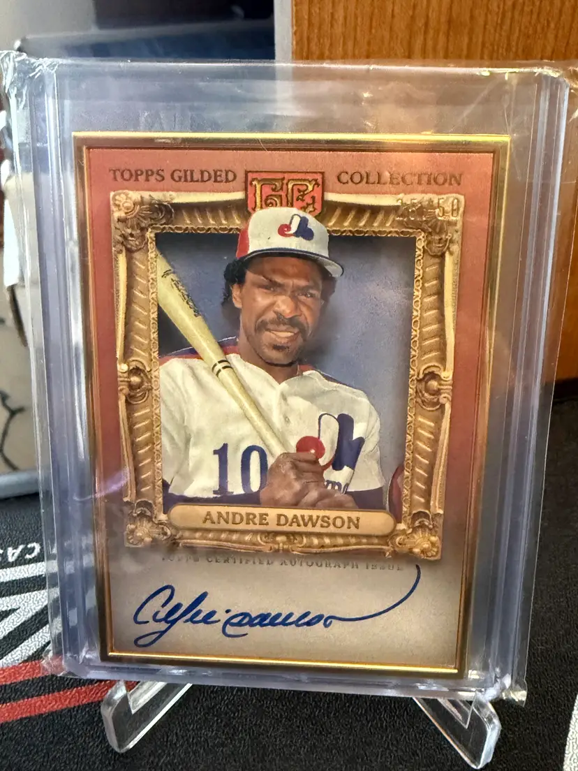 Andre Dawson 2024 Topps Glided Auto 25/50