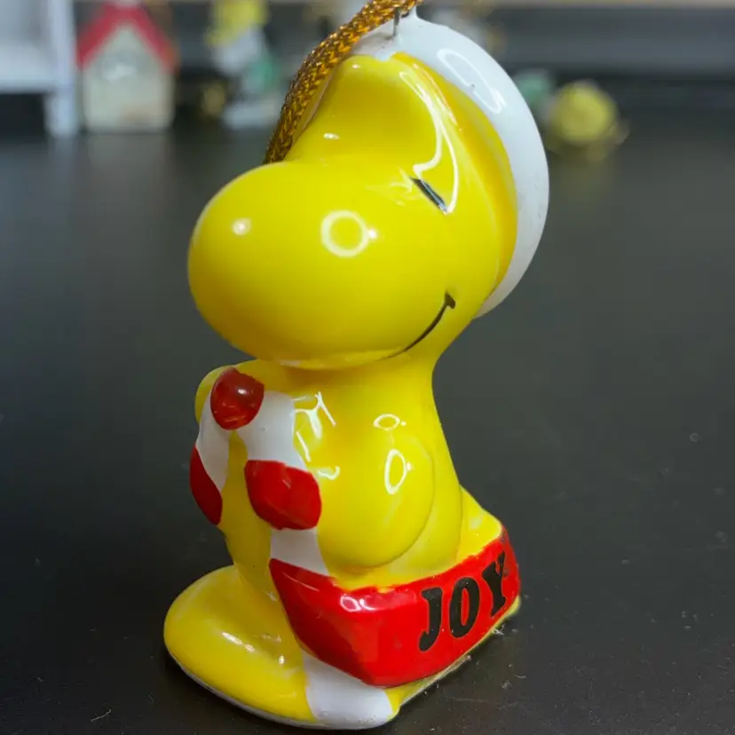 #14 - Vintage Japan Peanuts Ornament Woodstock