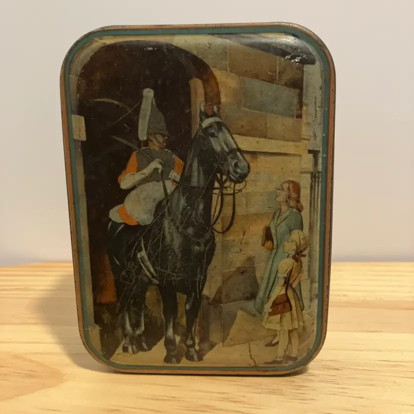 Old Toffee Tin England Pre 1953