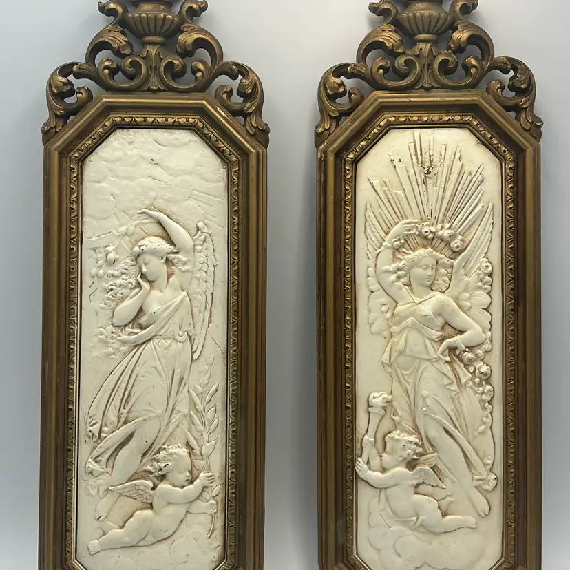 1967- Cameo Relief Plaques- Some Wear