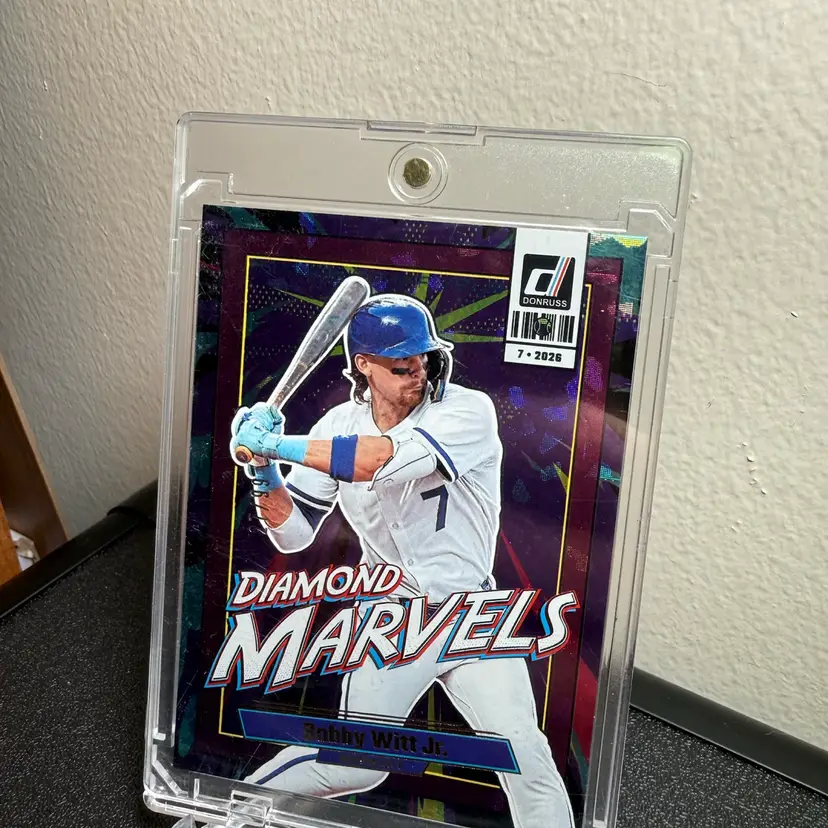 Bobby Witt Jr. 2026 Panini Diamond Marvels Cracked Ice/99