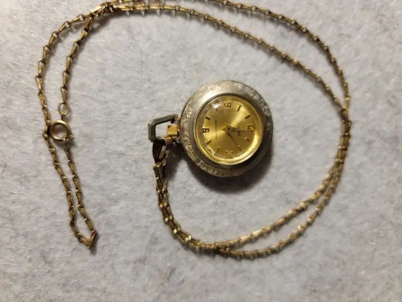 Vintage SHEFFIELD Necklace Watch