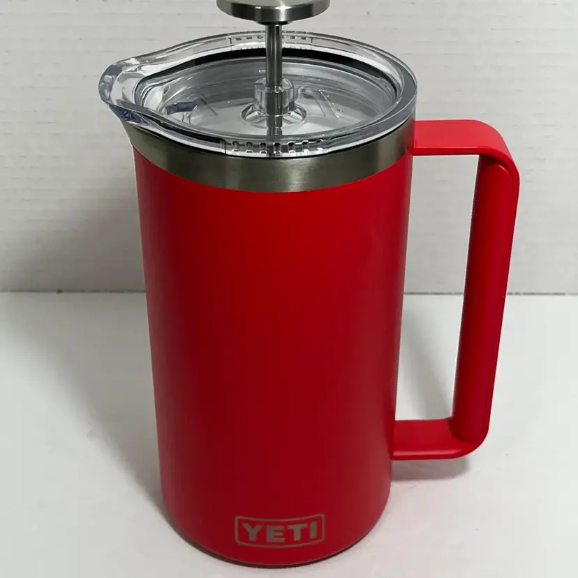Yeti  Red 34oz French Press