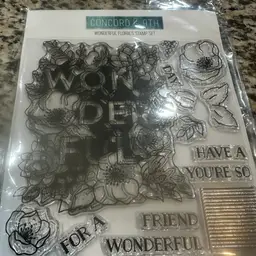 #01 - Acrylic Stamp And Die Sets