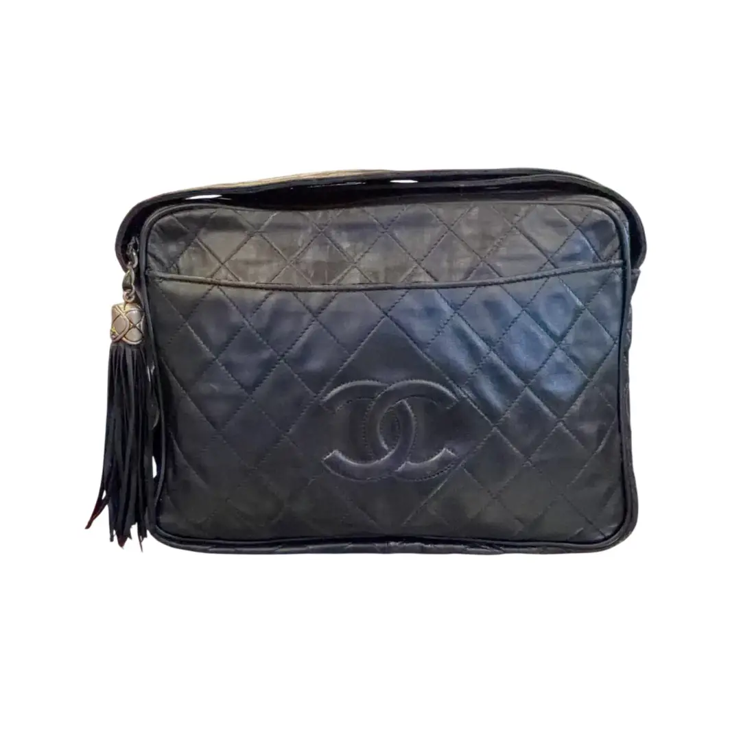 Chanel Black Large Camera Bag