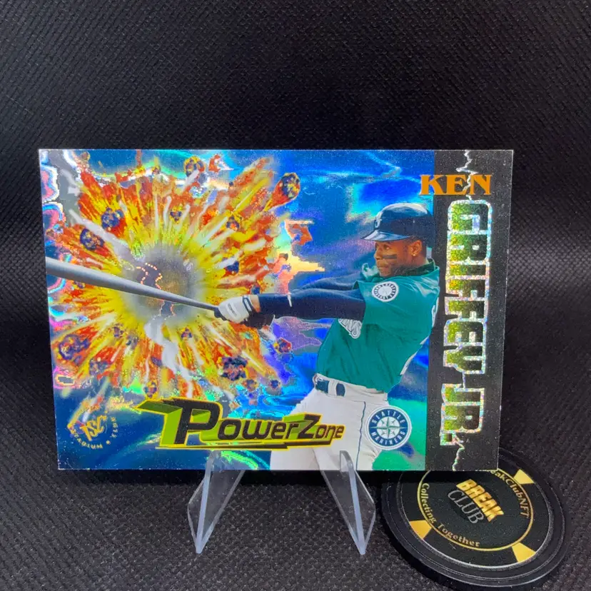 Ken Griffey Jr. 1995 Stadium Club Power Zone Foil Insert
