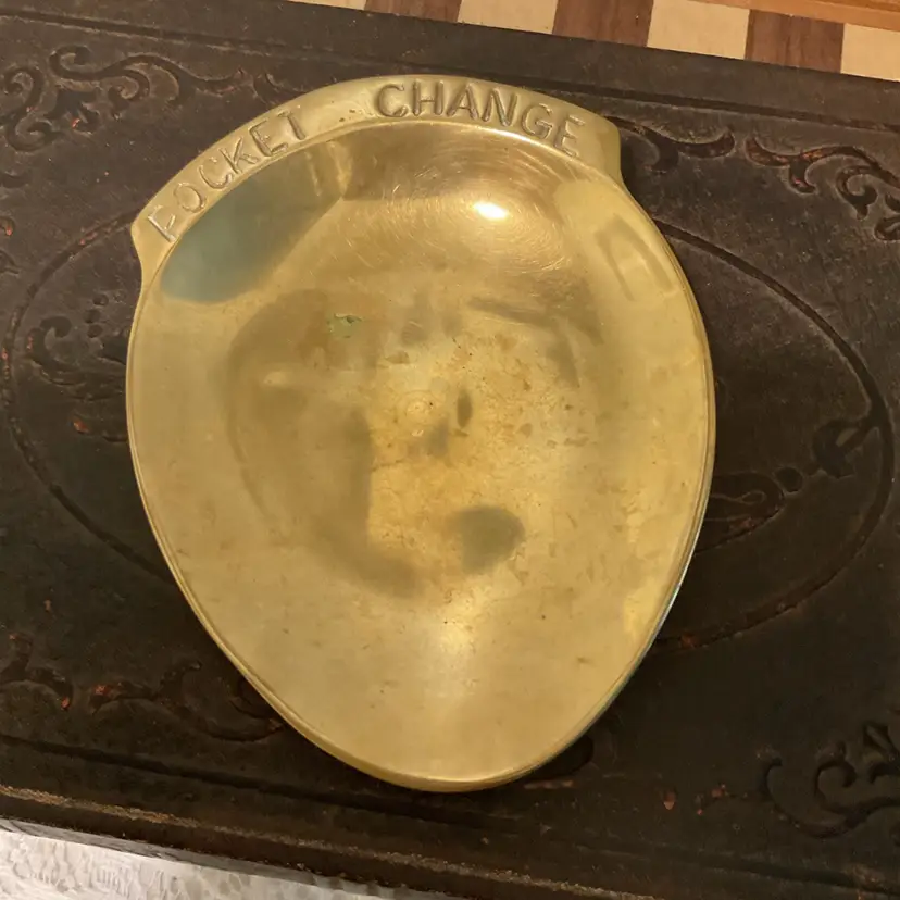 🍁Brass “Pocket Change” Catch-all Dish