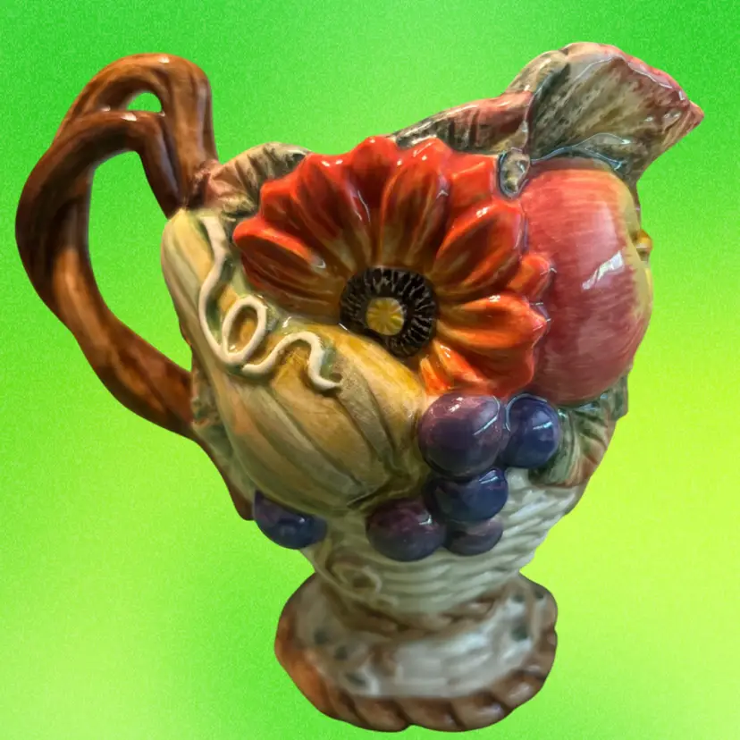 Fitz And Floyd 5” Small Harvest Pitcher
