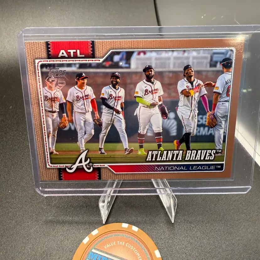 Atlanta Braves Team Card #/2026 2026 Topps Flagship