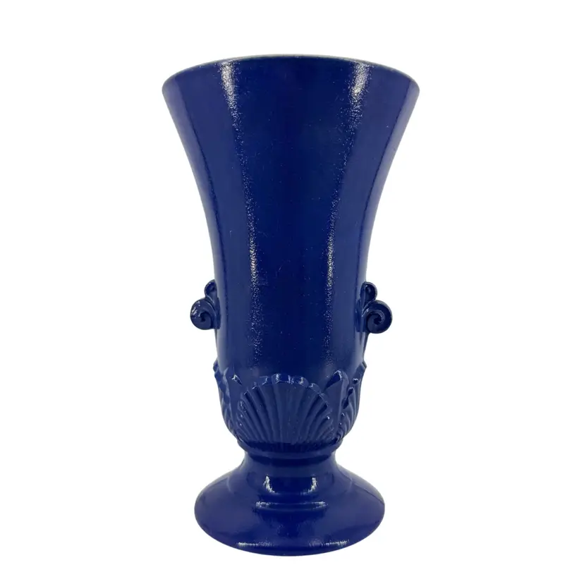 Vitrock Cobalt Blue Glass Vase