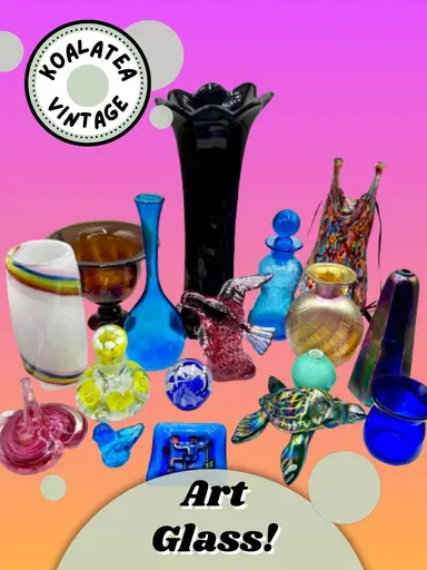 Oops, All Art Glass! Marbles, Paperweights, & More w/ Koalatea Vintage 🐨