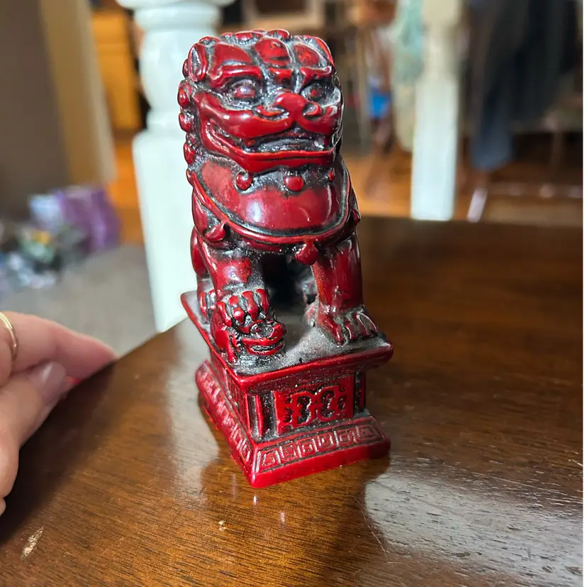 Red Carved Dragon