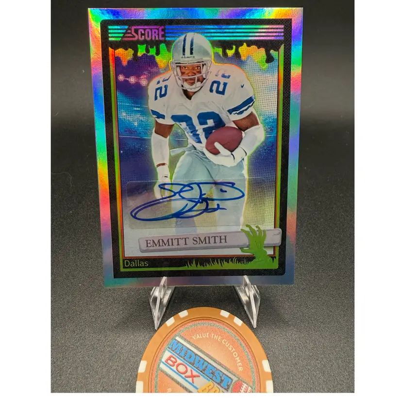 Emmitt Smith Auto 2026 Score-a-Treat Dallas Cowboys
