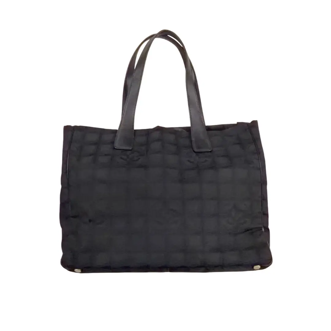 Chanel Travel Line Black Tote