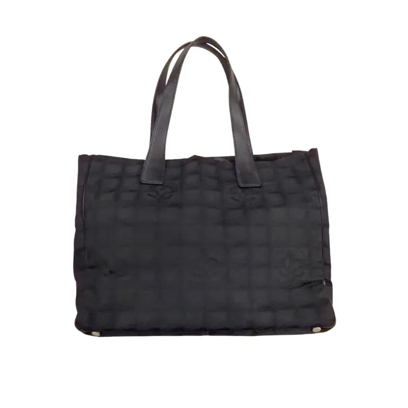 Chanel Travel Line Black Tote