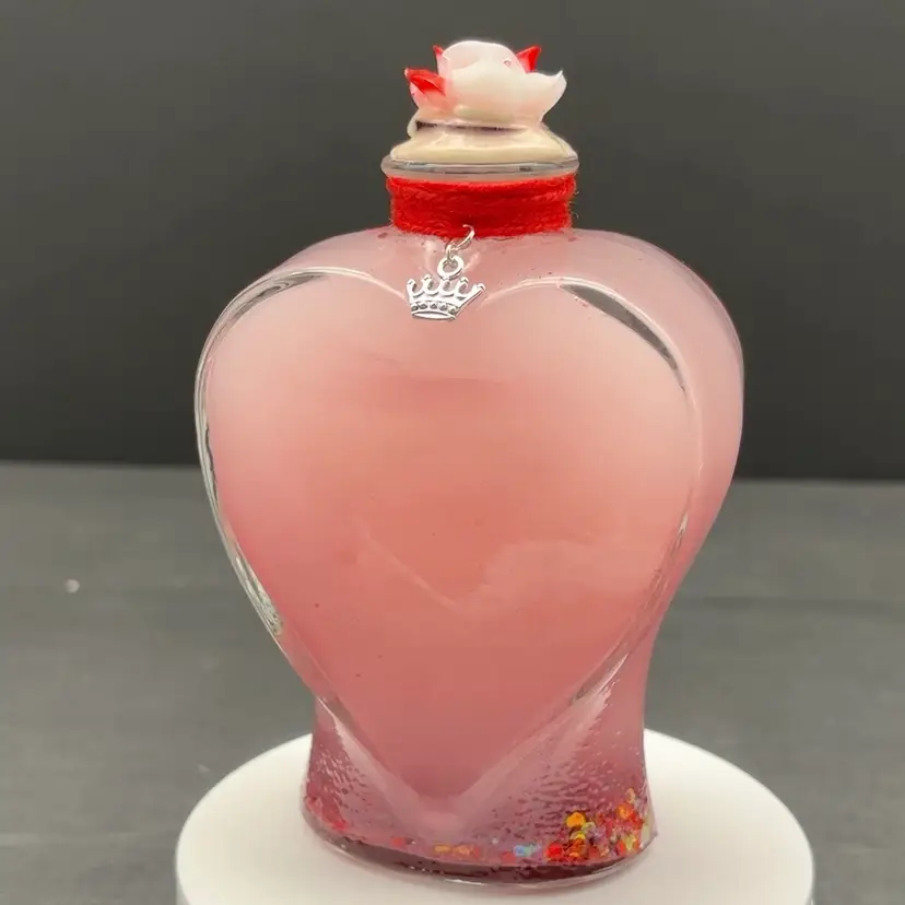 Paint the Roses Red Queen of Hearts Inspired Potion Bottle - Made by Me!