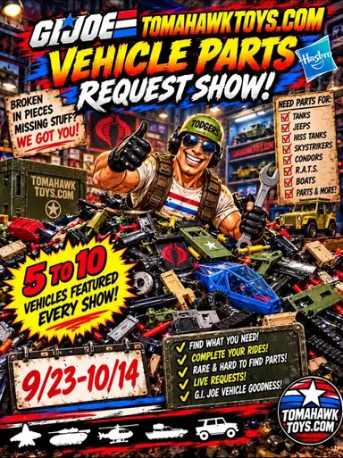 GI Joe Vehicle Parts Show #8