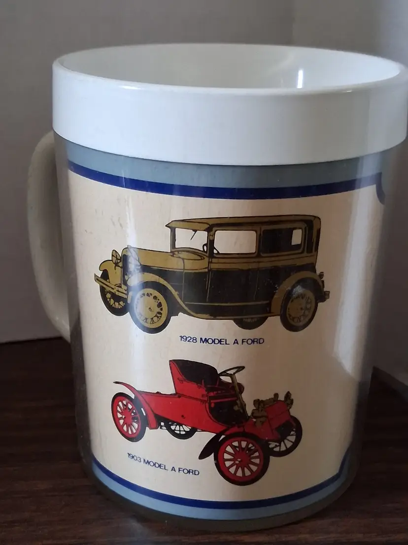 Vintage Ford Model A Collector's Mug