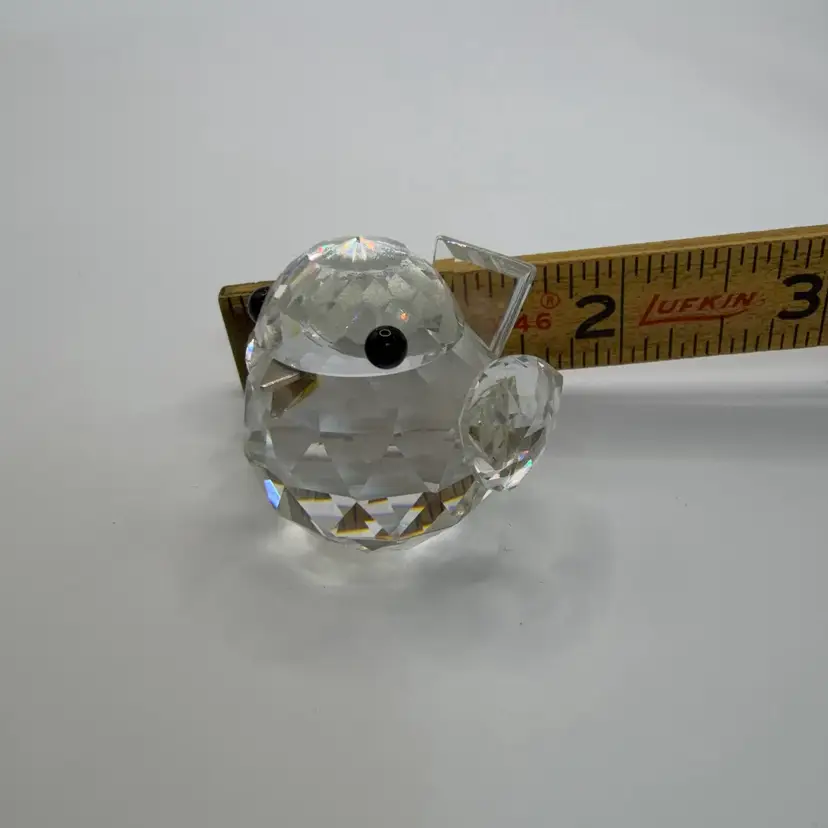 🔔 Retired Swarovski Silver Line Large Sparrow 1.25” Tall 1983-1988