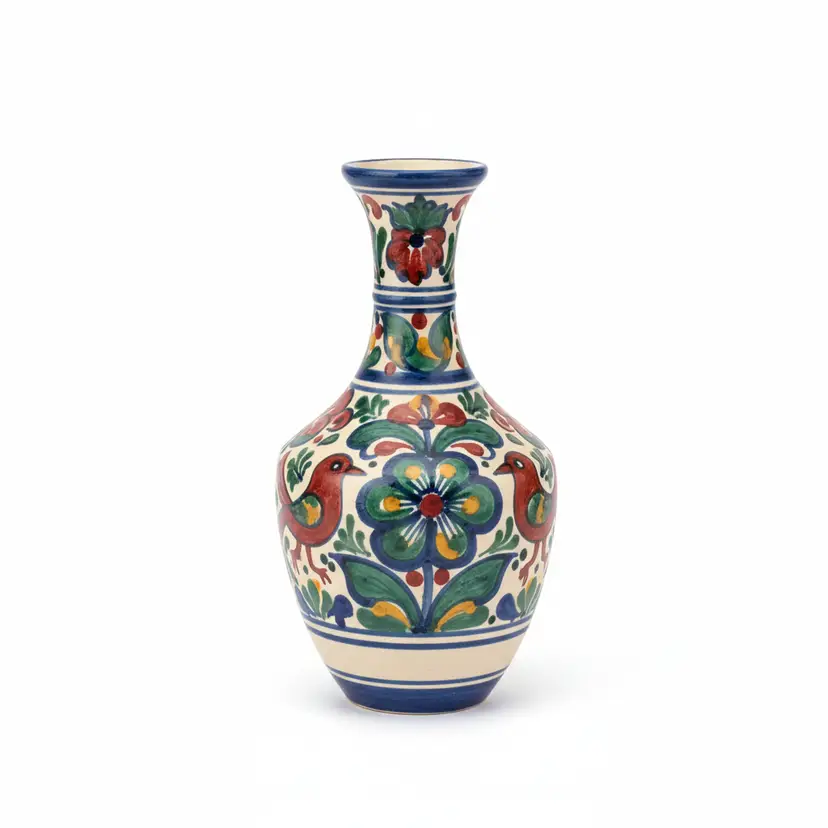 Hand-Painted Ceramic Vase - Buy Now with Variants