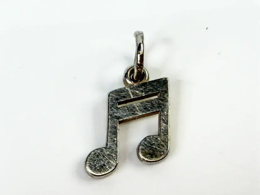 James Avery Retired Sterling Silver Double Music Notes Musical Charm JR2146
