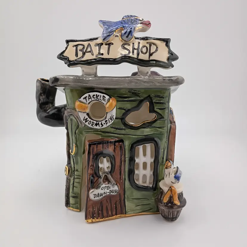 Blue Sky bait shop lantern