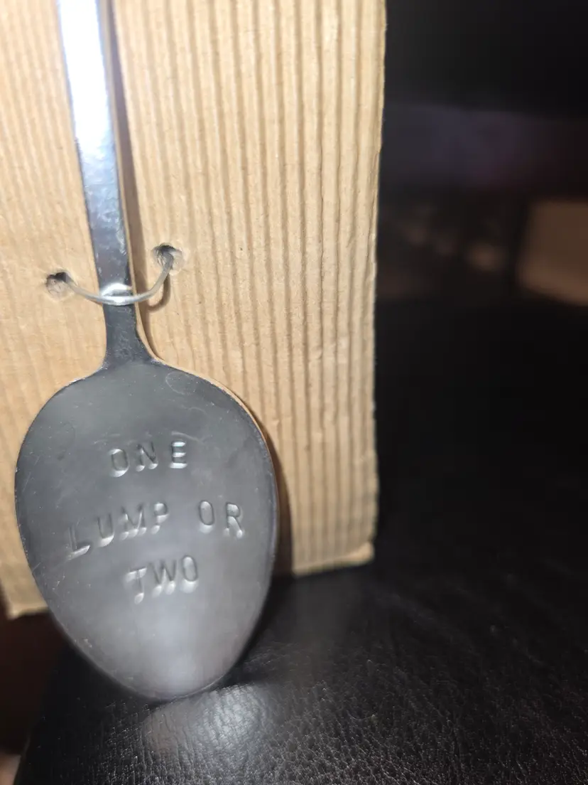 Quirky 'One Lump or Two' Tea Spoon