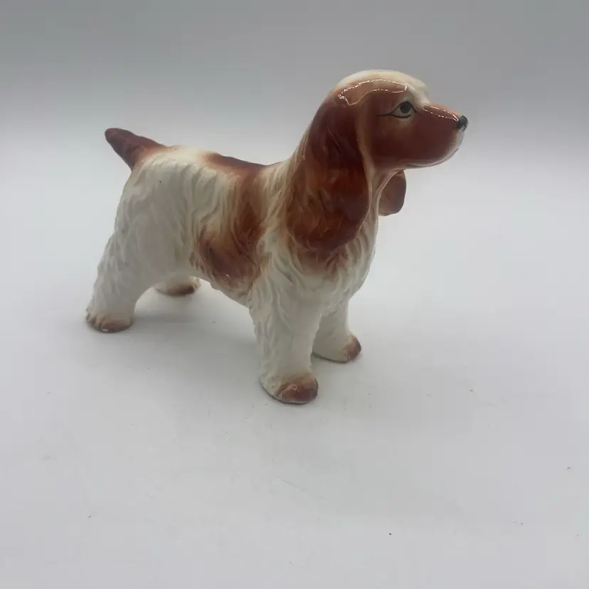 Spring Spaniel Dog Porcelain 5.5”