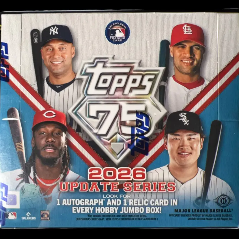 2026 Topps Update Baseball 3 Jumbo Box PYT Live Rip #4 MBB2081