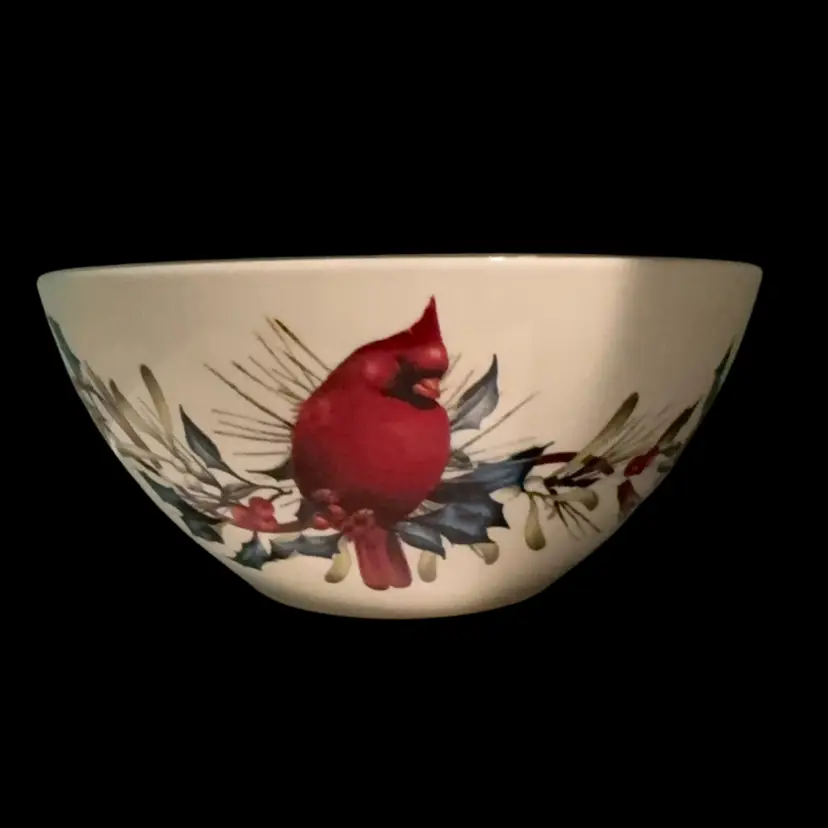 119 Lenox New In Box Winter Greetings 7” Bowl As Is