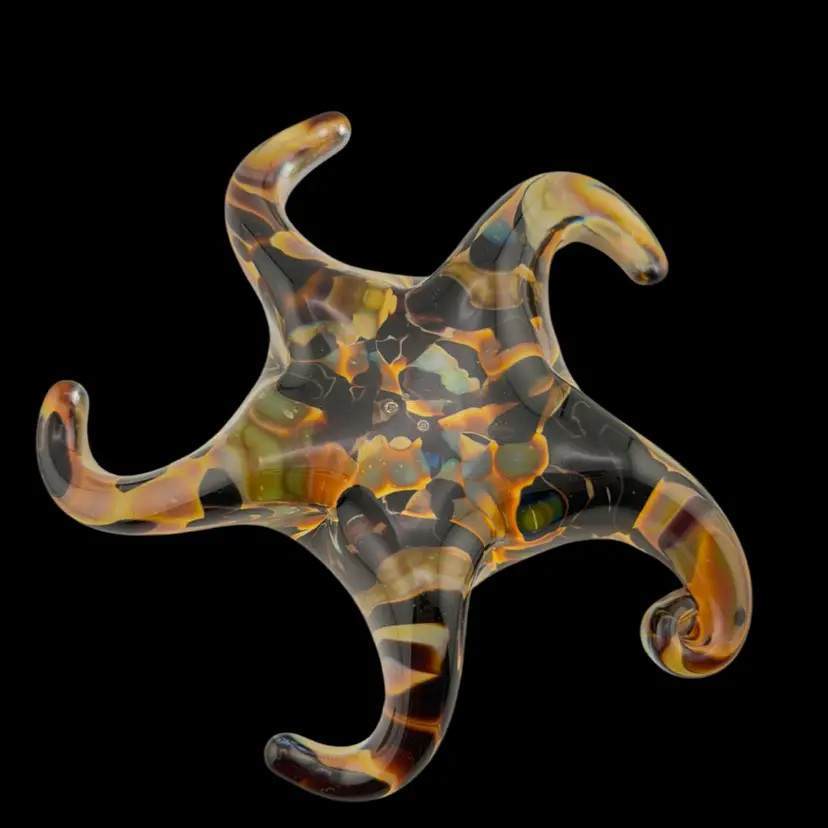 Seastar Starfish Paperweight Multicolor 4"