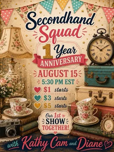 1 YEAR ANNIVERSARY Celebrating With Diane’s Designs