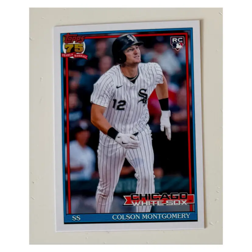 Colson Montgomery RC 1991 Topps Chicago White Sox