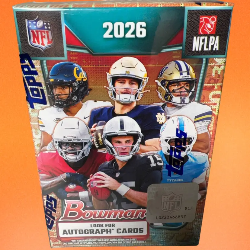 2026 Bowman Football Blaster Box (stacked)