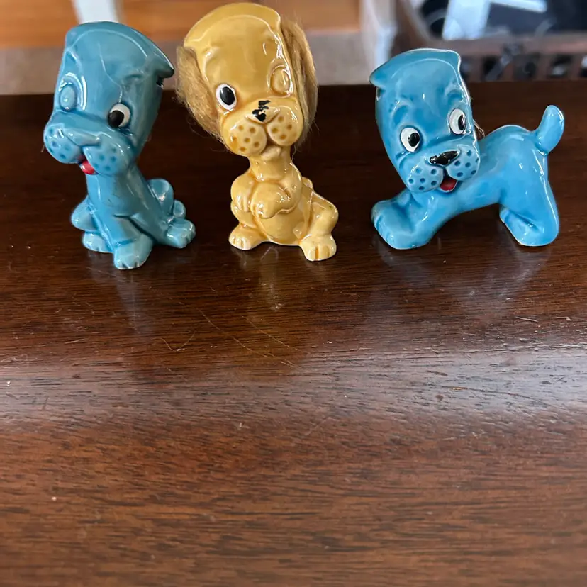 Lot Of 3 Vintage Dogs
