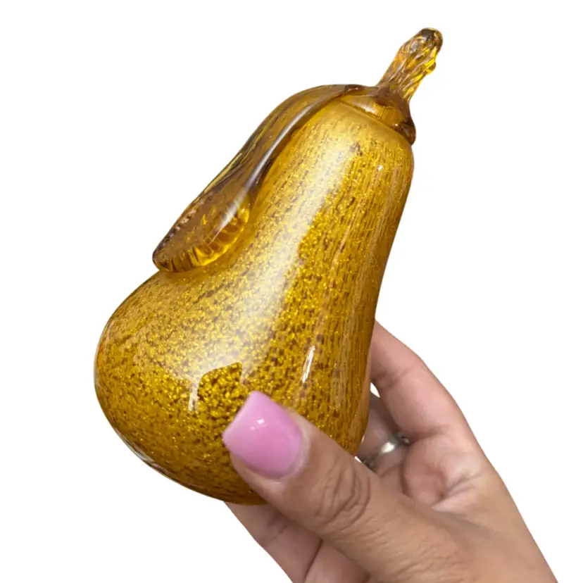 Made In Italy Gold Foil Pear