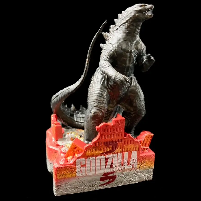 Godzilla Magic Sound Hallmark Keepsake Sci Fi Ornament Original Package 2014