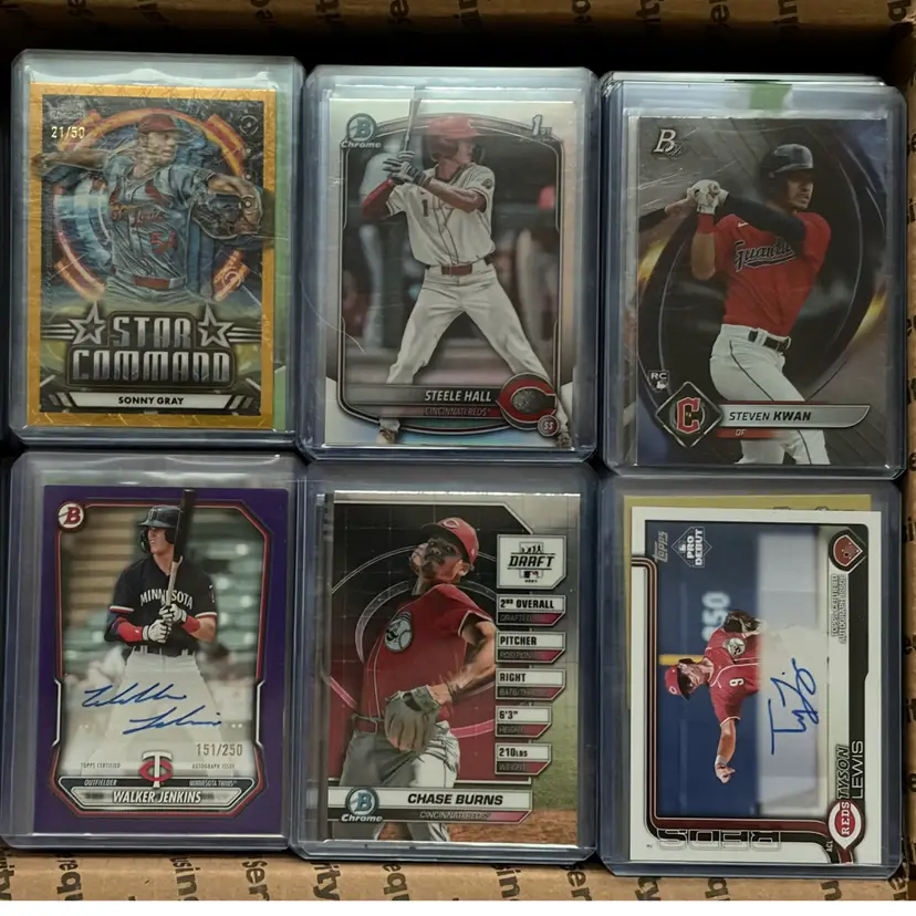 450+ Top-Loaded Card Lot - Mostly Baseball with 31 Autos, 67 #’d Cards +++