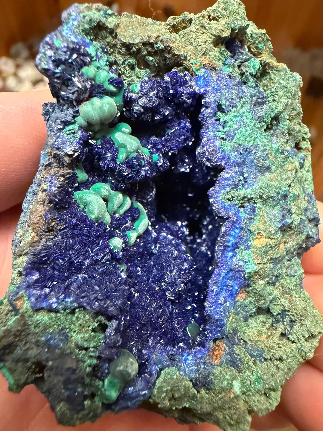Mineral specimen from the Larry Krause Collection