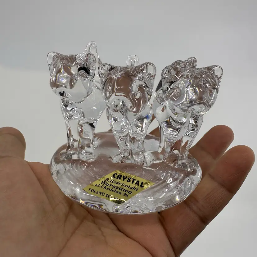 Polish Crystal Cats