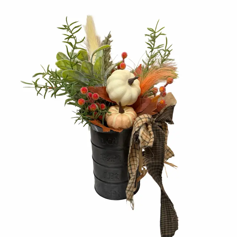 18 Vintage Upcycled Farmhouse Fall Arrangement Made By Me