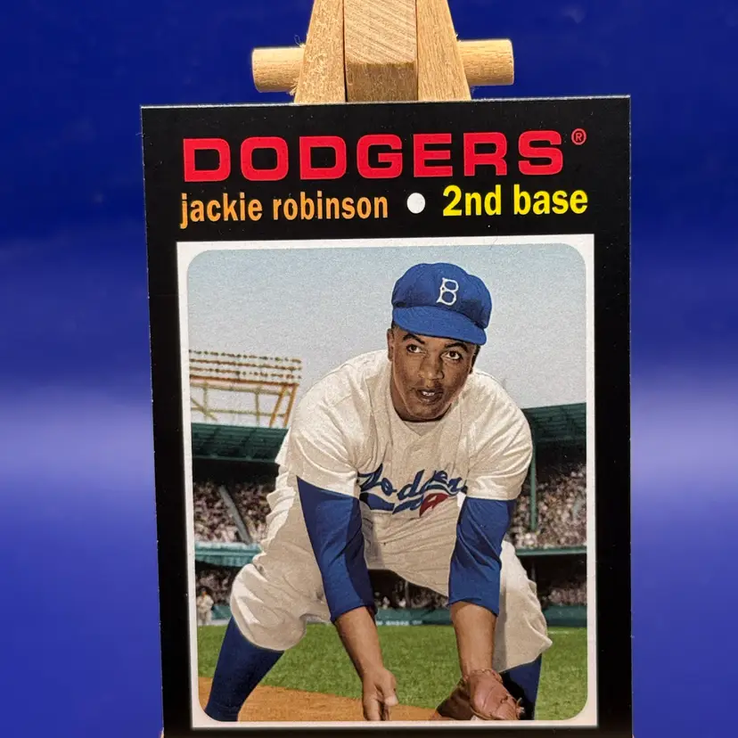 2013 Topps Update Series - 1971 Topps Minis Jackie Robinson #TM-16 A10