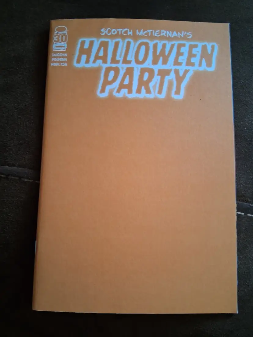 HALLOWEEN PARTY, Scotch McTiernan's, Variant Cover Comic Book Great Cond! Halloween
